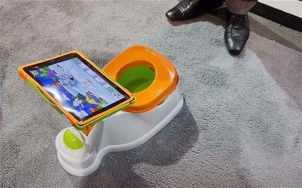 CES 2013 - iPotty for iPad